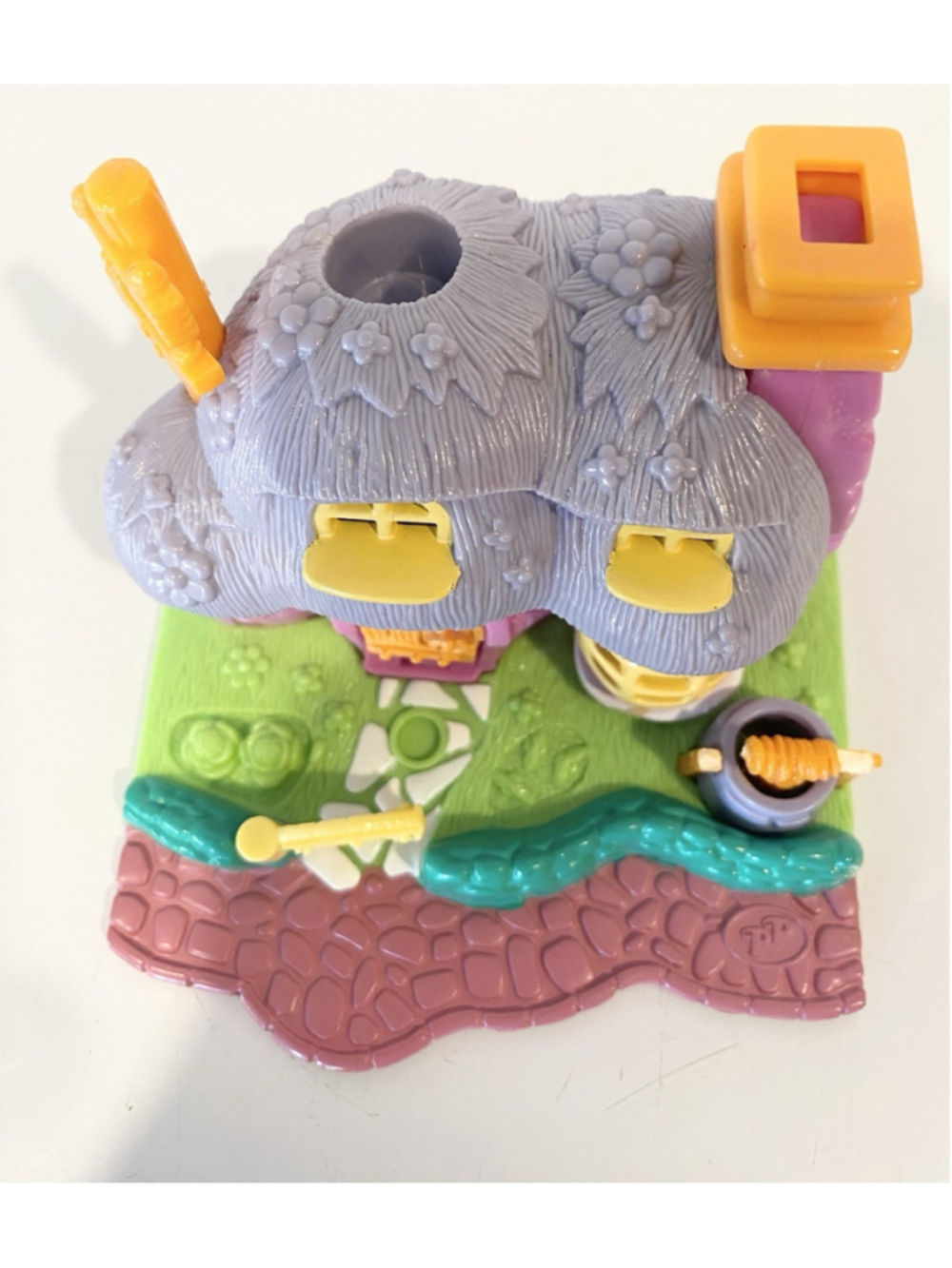 Vintage 1994 Polly Pocket Bluebird Rabbit House Playset Animal Wonderland - Picture 2 of 6